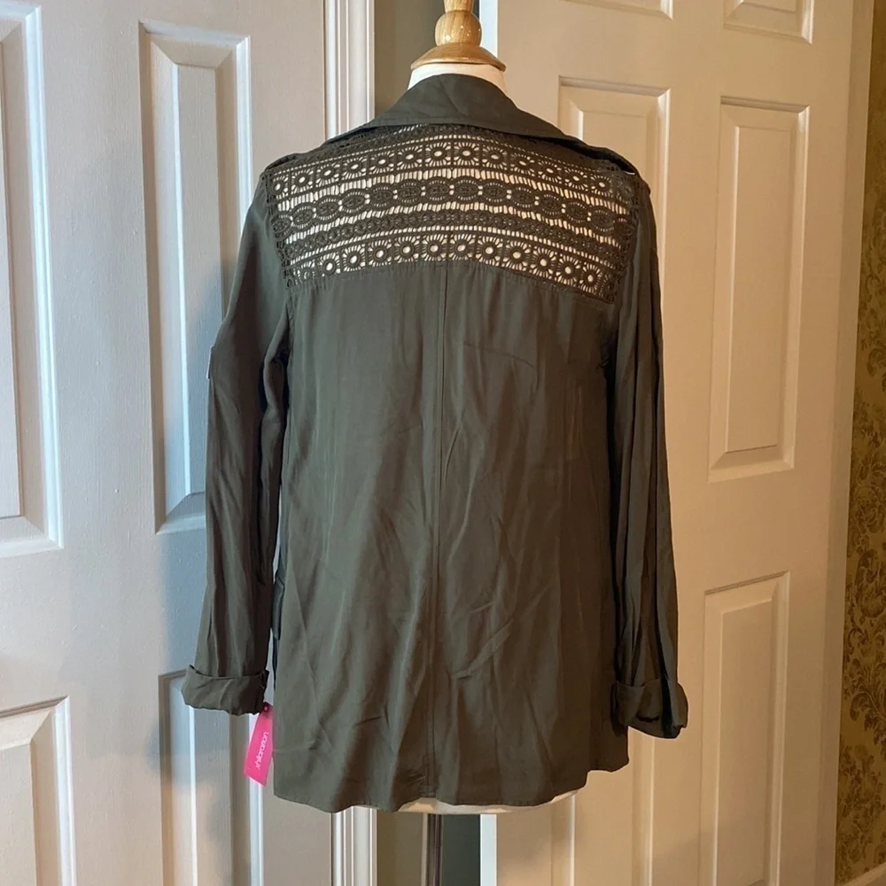 NWT Xhilaration Lightweight Patched Jacket Size XS